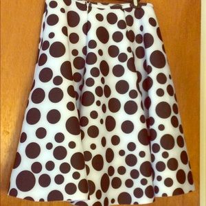 Polka dot skirts